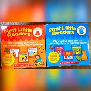 Scholastic First Little Readers series consists of 47 books divided into two lev